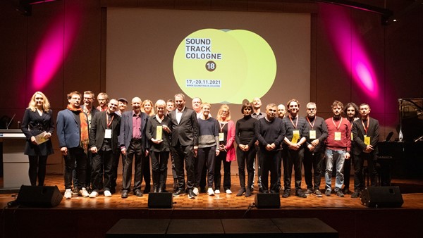 SoundTrack_Cologne 18: Lifetime Achievement Award for Rachel Portman / European Talent Award, Peer Raben Music Award and SEE THE SOUND Award