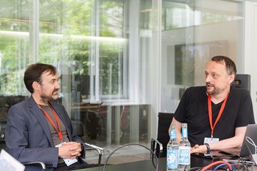 Yati Durant and Thom Kubli