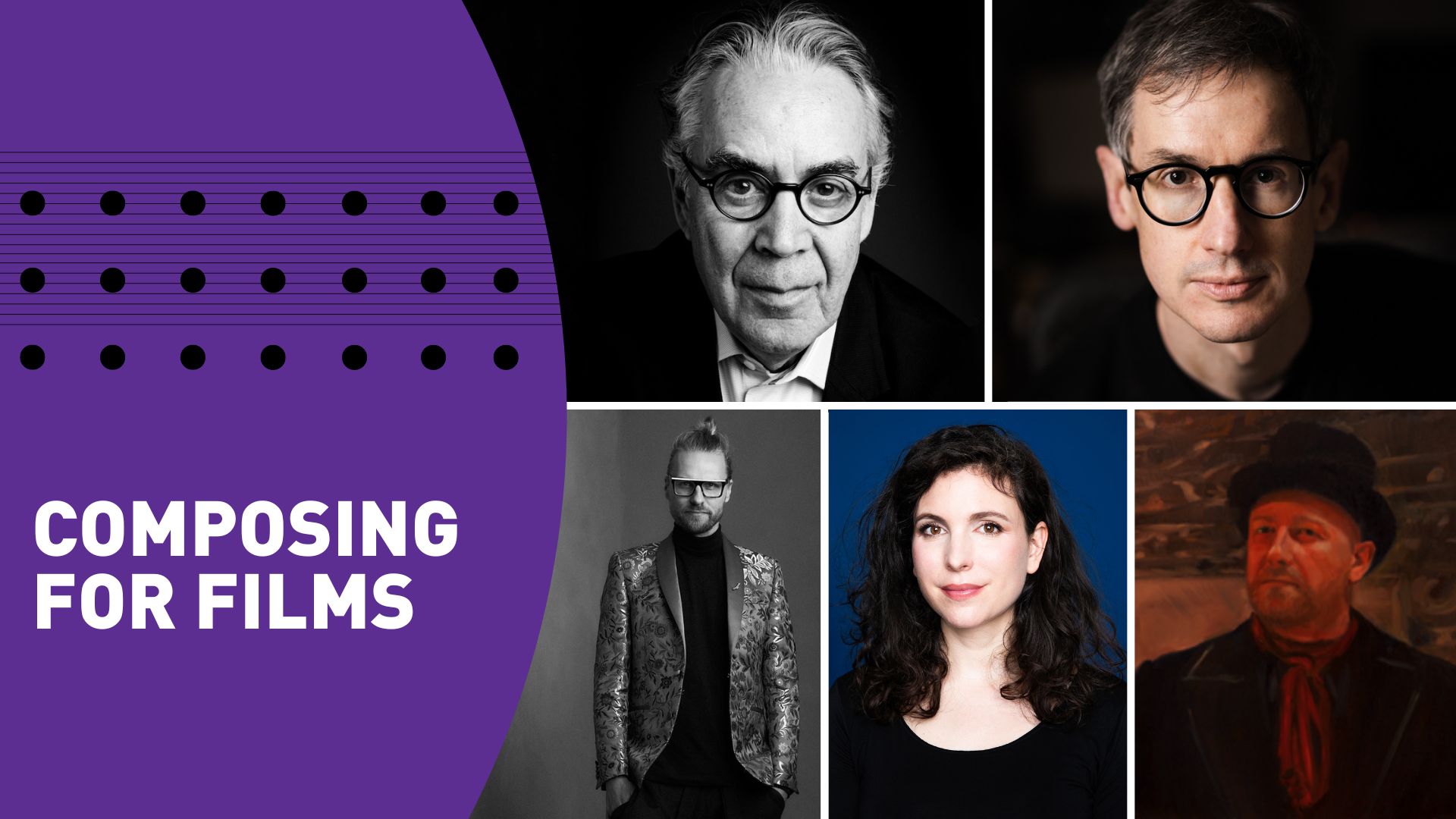 Four high profile composers at SoundTrack_Zurich 05