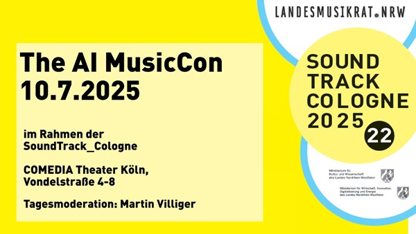 AI MusicCon at SoundTrack_Cologne 22