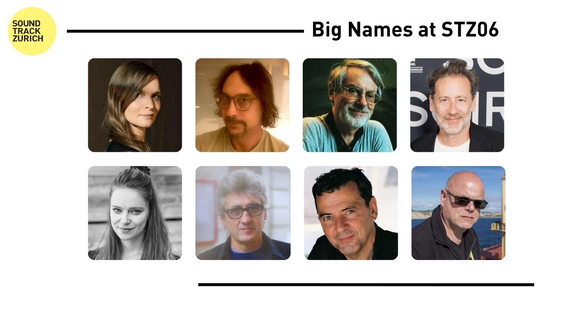 Eight high profile composers and film directors at STZ 06