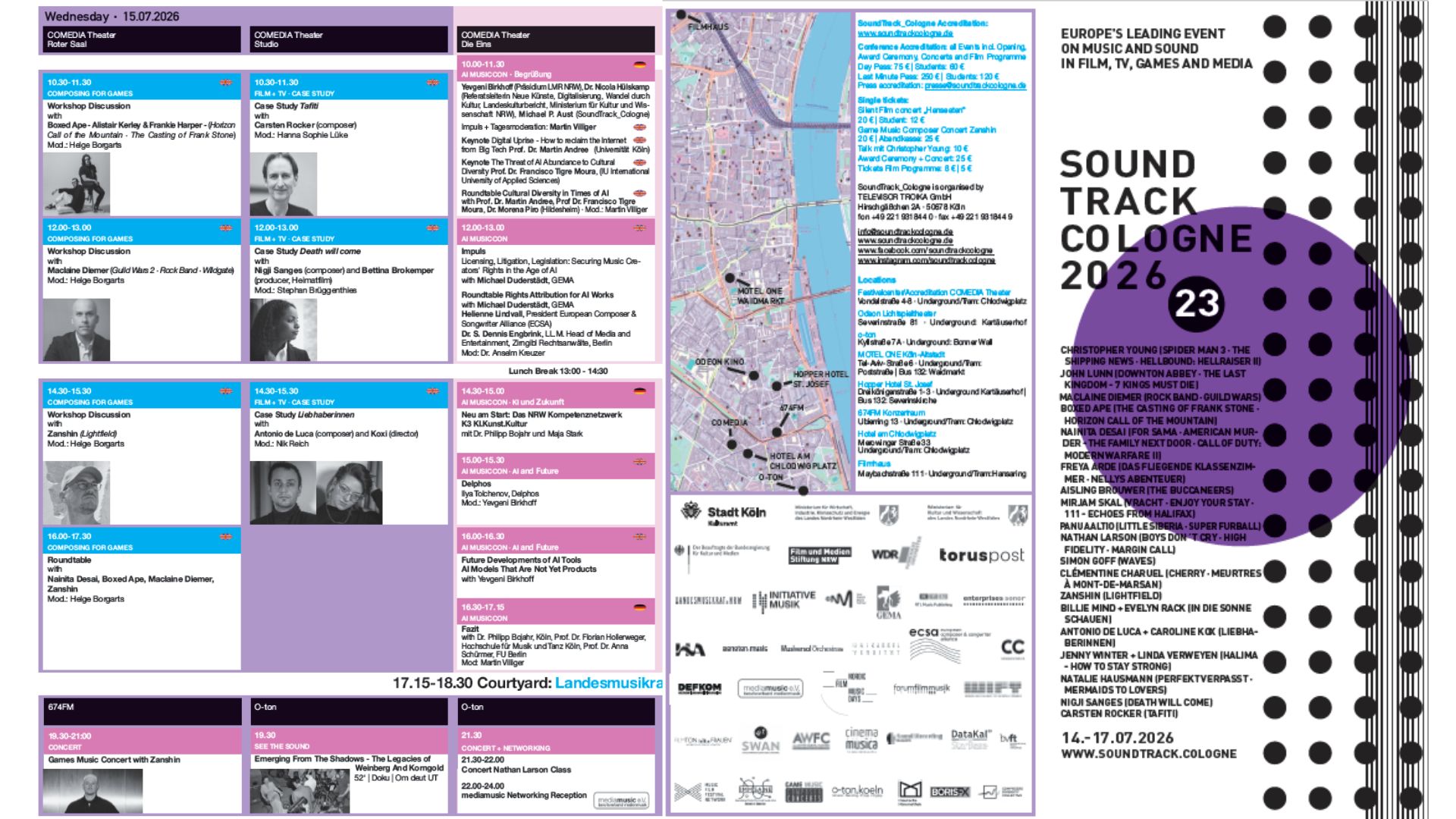SoundTrack_Cologne 23 Program