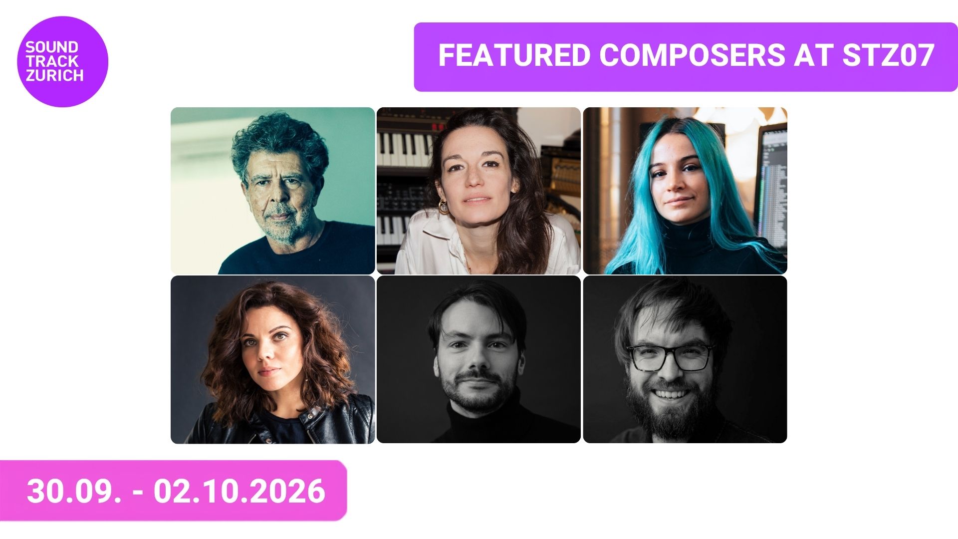 Meet the high profile composers of SoundTrack_Zurich 07
